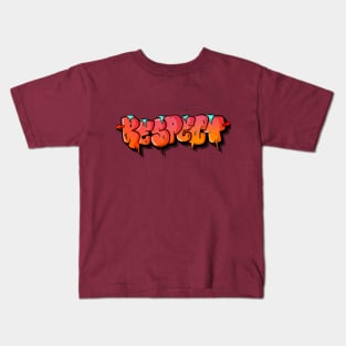 Respect Graffiti Art Kids T-Shirt